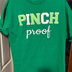 Pinch Proof Green Graphic Tee